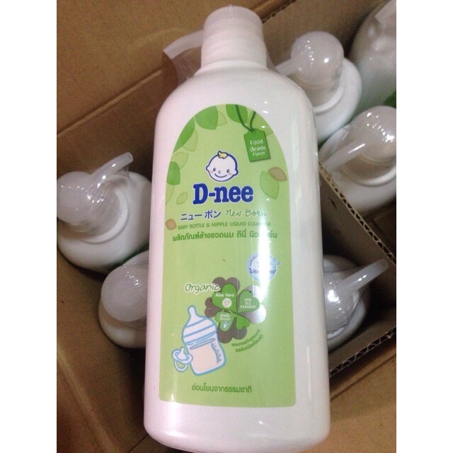 Nước rửa bình sữa Dnee thái lan dạng chai 620ml - Túi 600ml