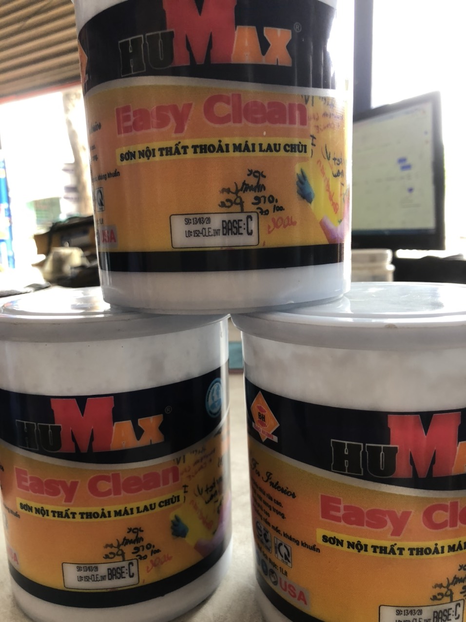 SƠN TRONG NHÀ LAU CHÙI EASY LEAN 1lít/ Trắng