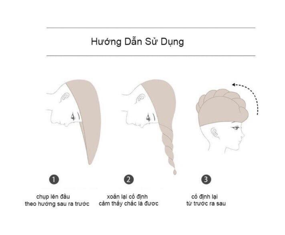 Khăn quấn đầu lau khô- ủ tóc