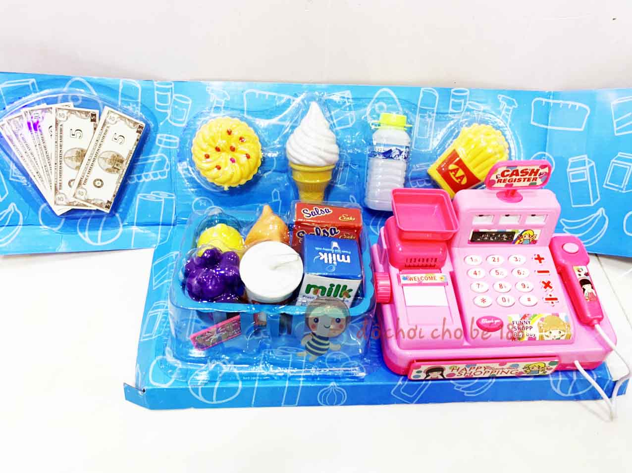 [HCM]Máy tính tiền siêu thị có giỏ hàng