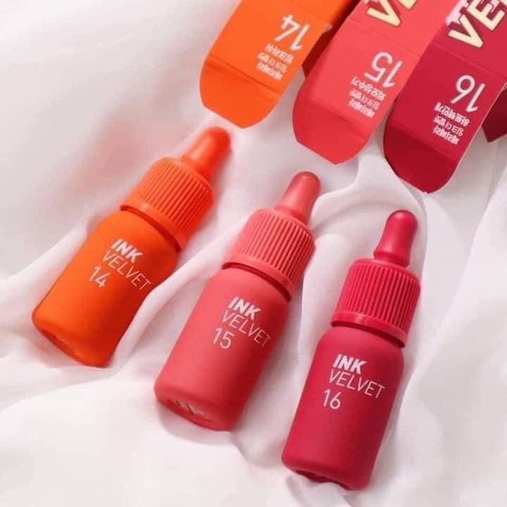 SON KEM LÌ PERIPERA INK THE VELVET MÀU MỚI 14, 15, 16