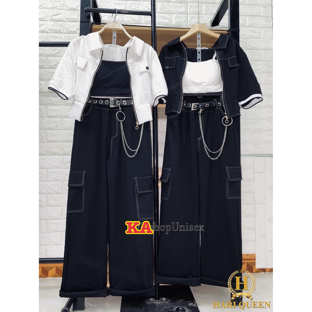 Quần túi hộp giả bò KAN0620