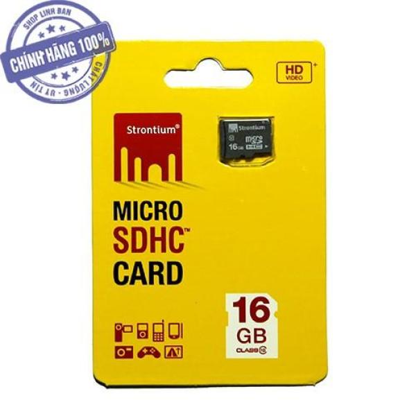 Thẻ nhớ micro SD Strontium 16GB class 10 SDHC