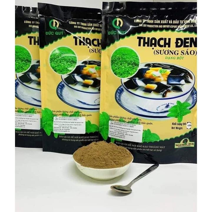 Bột Thạch đen (sương sáo) ĐỨC QUÝ gói 100g