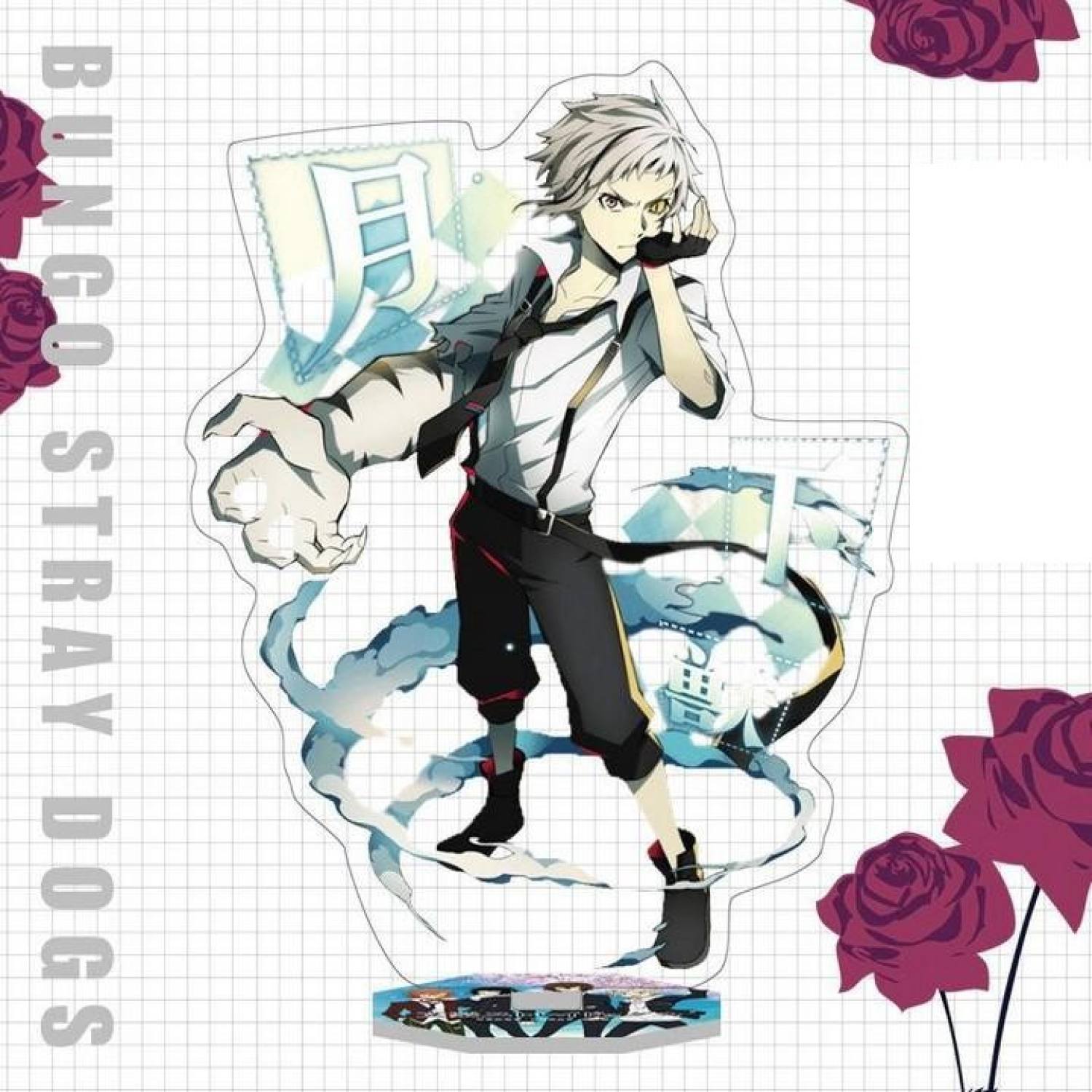 Mô hình nhân vật Bungou Stray Dogs Văn Hào Lưu Lạc in hình anime chibi