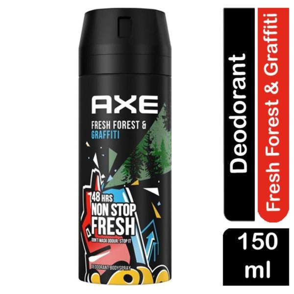 [UK] Xịt nước hoa toàn thân nam AXE Graffiti 150ml - Anh nhập khẩu