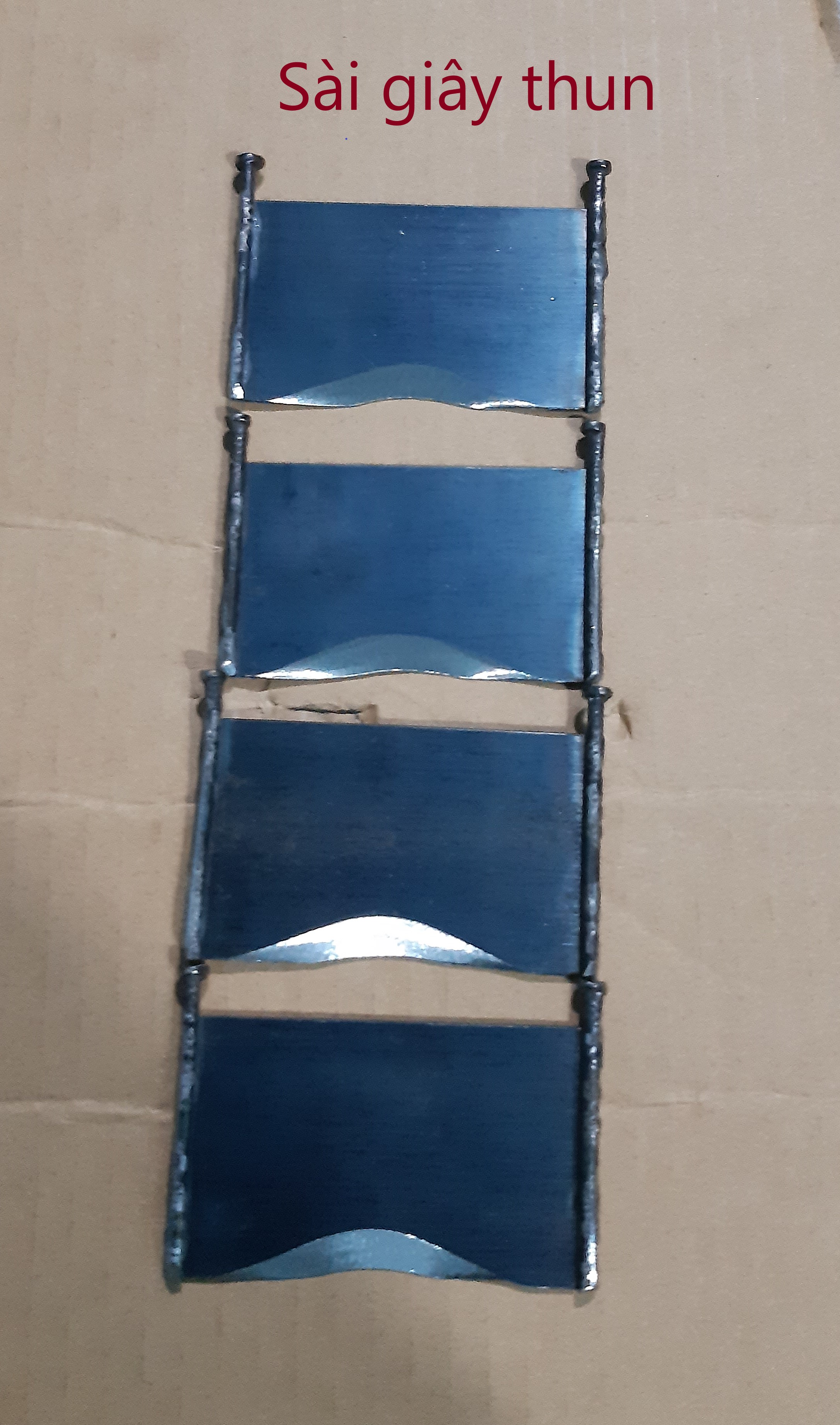 4 lưỡi dao cạo mía (KHÔNG CÓ KHUNG ỐNG) dùng cho ống 60mm