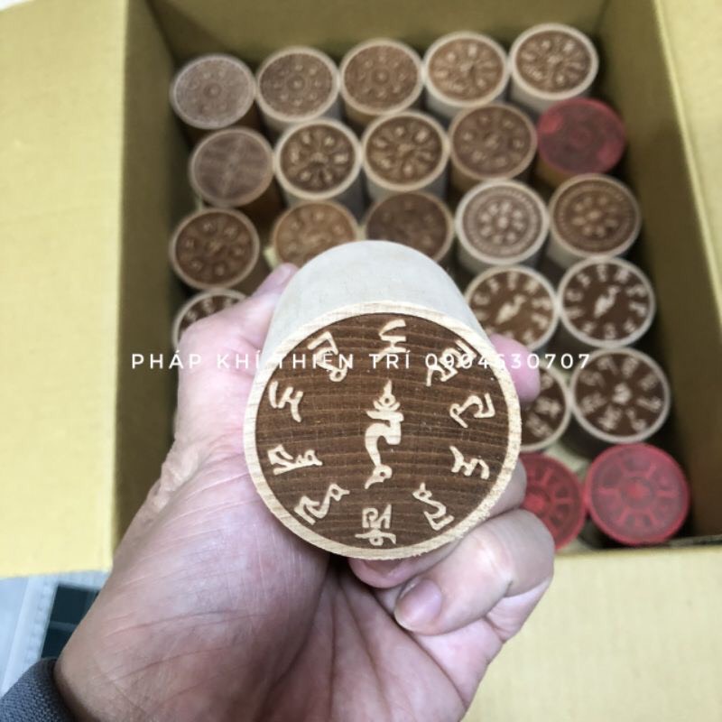 Seal/ấn Tantrism-peach wood