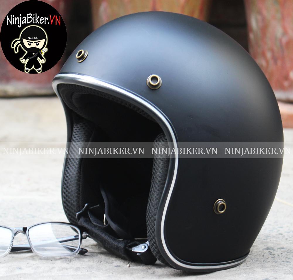 Nón bảo hiểm NTMAX 3/4 gắn kính - NHIỀU MÀU