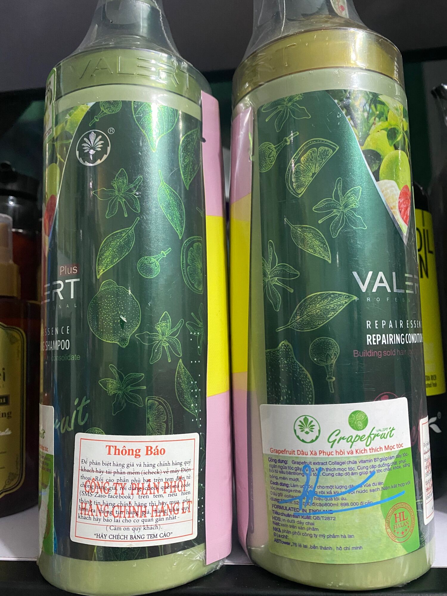 [Chỉ 7/3 Hoàn Tiền 15%]Dầu gội cặp BƯỞI -Grapefruit 850ml ( cả cặp gội + xả 2 chai) MẪU MỚI 2021