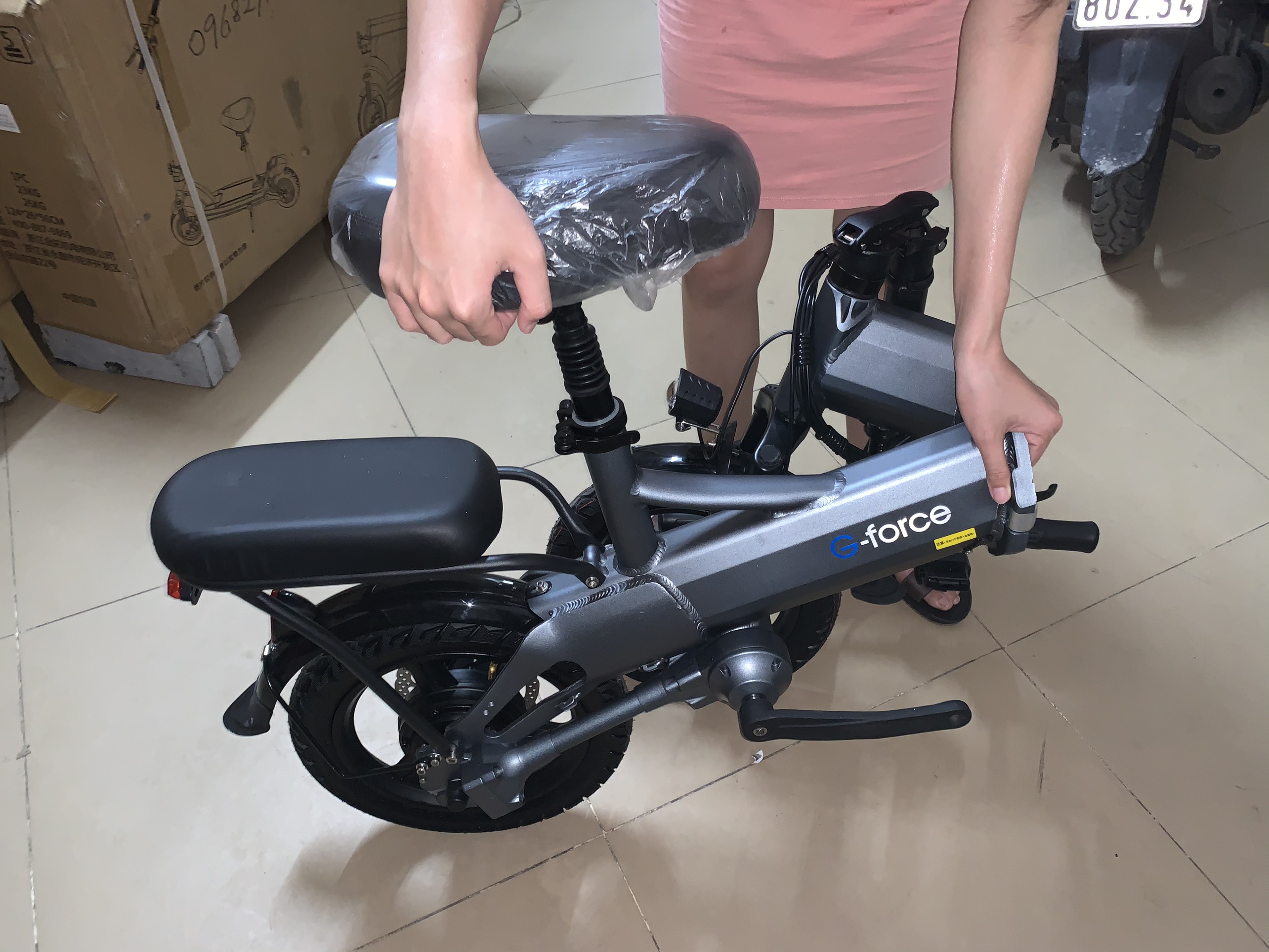 Xe đạp điện gấp gọn Gforce G14/F14