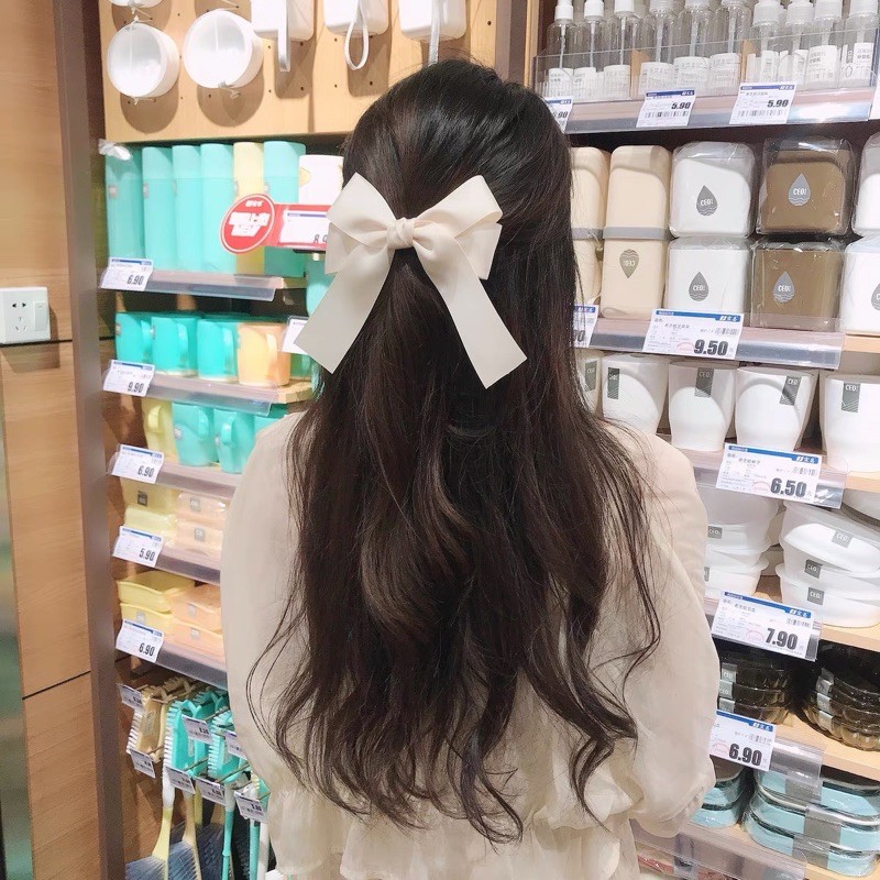 Kẹp tóc nơ tiểu thư