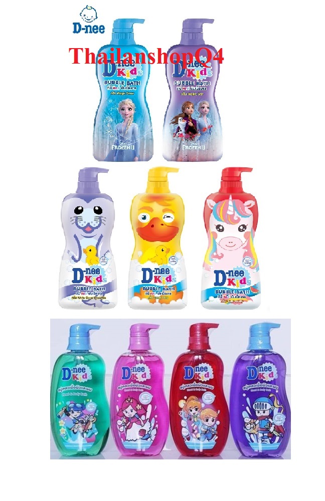 (HCM) Sữa tắm gội Dnee kids 400ml Thái Lan