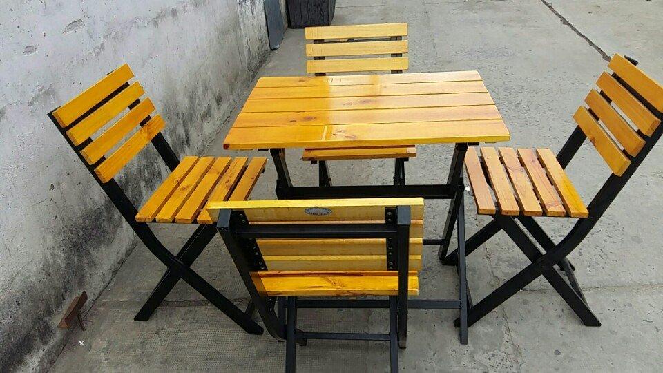ghế gỗ cafe cóc