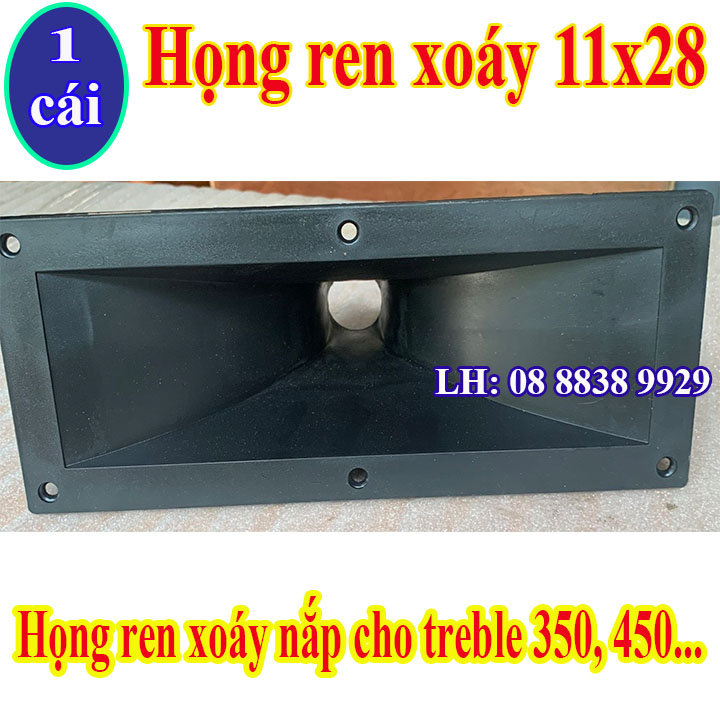 Phếu loa treble 11x28 - họng treble - giá 1 phễu