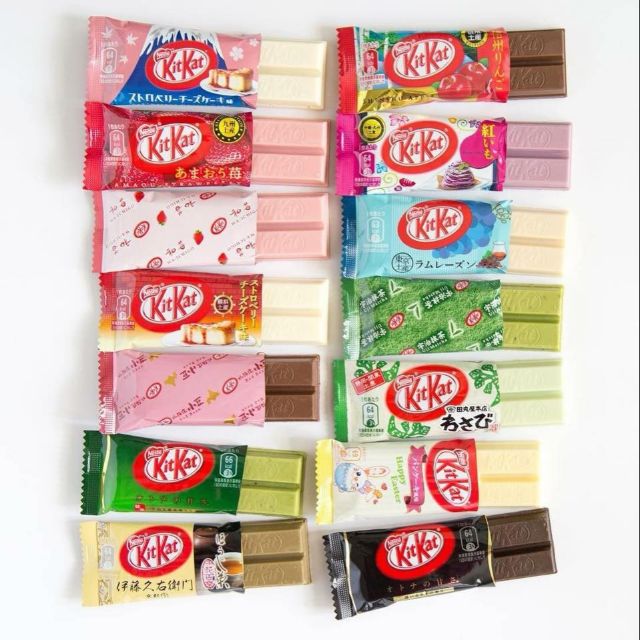 Combo 10 túi Kitkat hàng nội địa Nhật bản