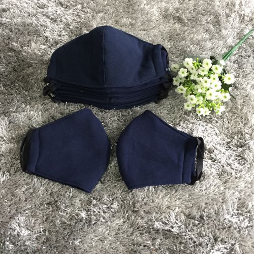 khẩu trang vải đen hàn quốc