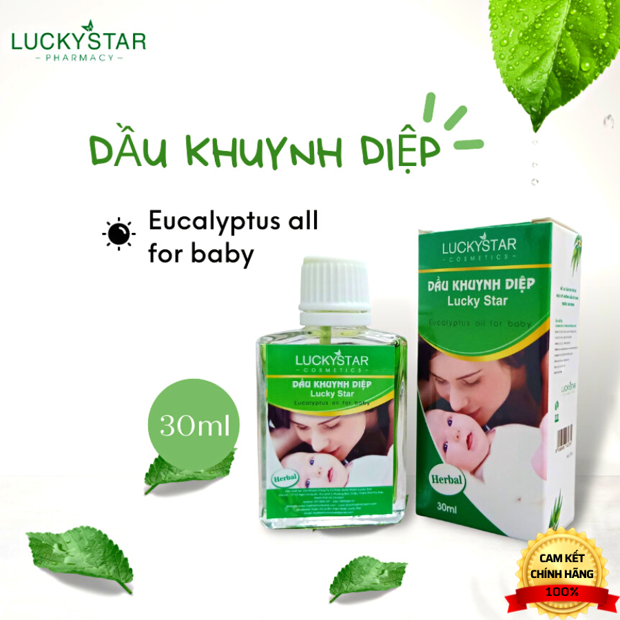 Dầu Khuynh Diệp Lucky Star 30ml