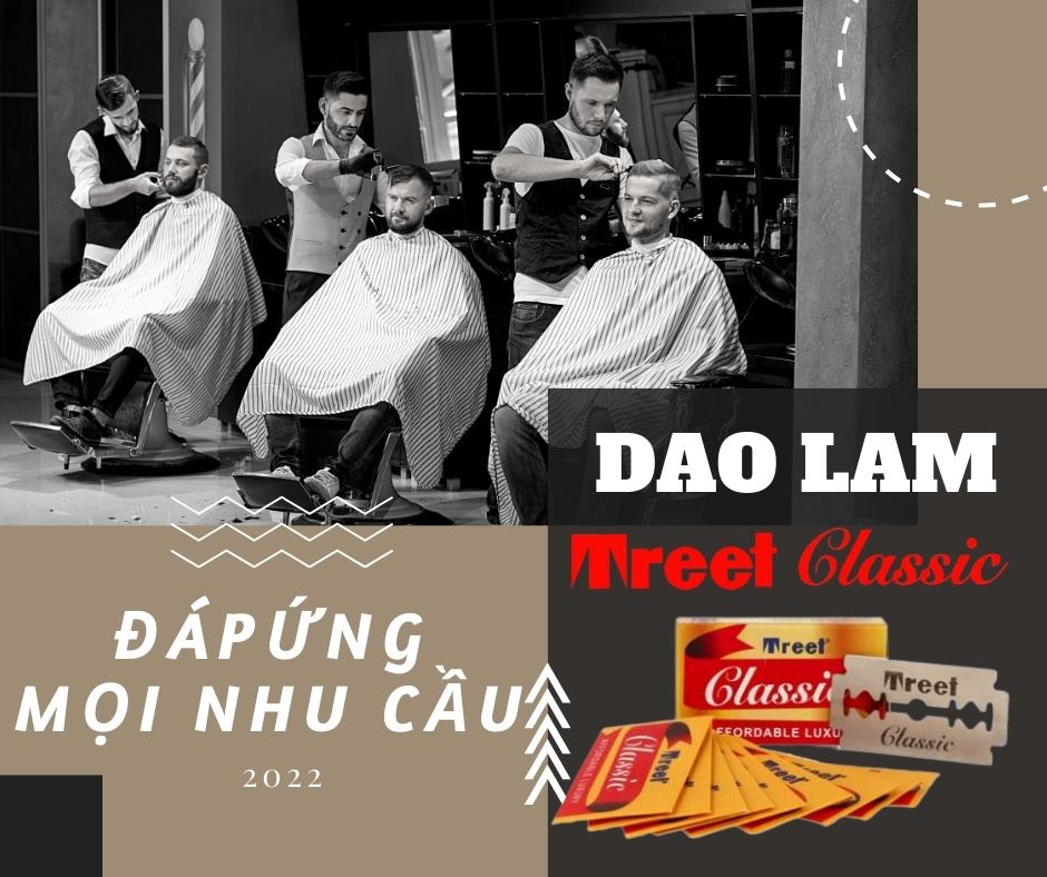 Lưỡi Lam Treet Classic 100 lưỡi Rẻ - Siêu bén