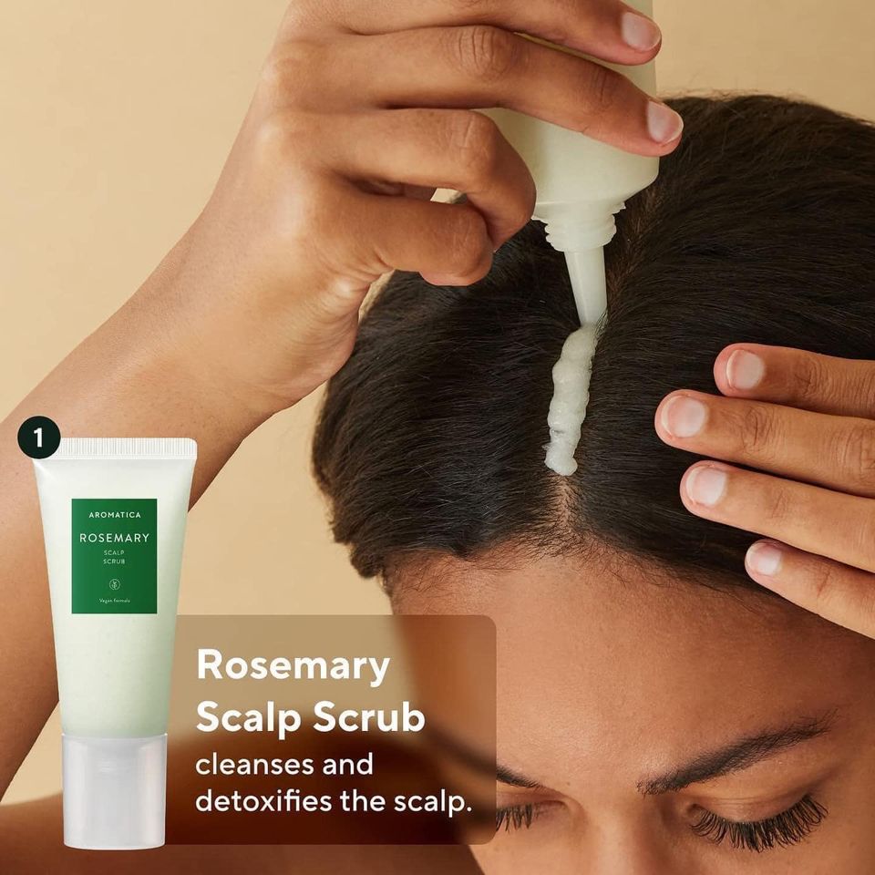 [Aromatica] Set 4 món chăm sóc tóc 𝐑𝐨𝐬𝐞𝐦𝐚𝐫𝐲 𝐒𝐜𝐚𝐥𝐩 𝐒𝐜𝐚𝐥𝐢𝐧𝐠 𝐓𝐫𝐢𝐚𝐥 𝐊𝐢𝐭