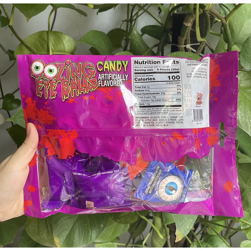 Kẹo Dẻo Con Mắt Ruby&Ben Marshmallows Candy (Gói 73g)