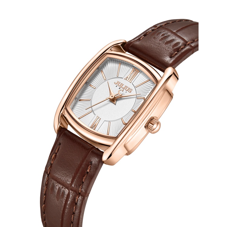 Đồng hồ Julius nữ JA-1364 dây da | Julius Official
