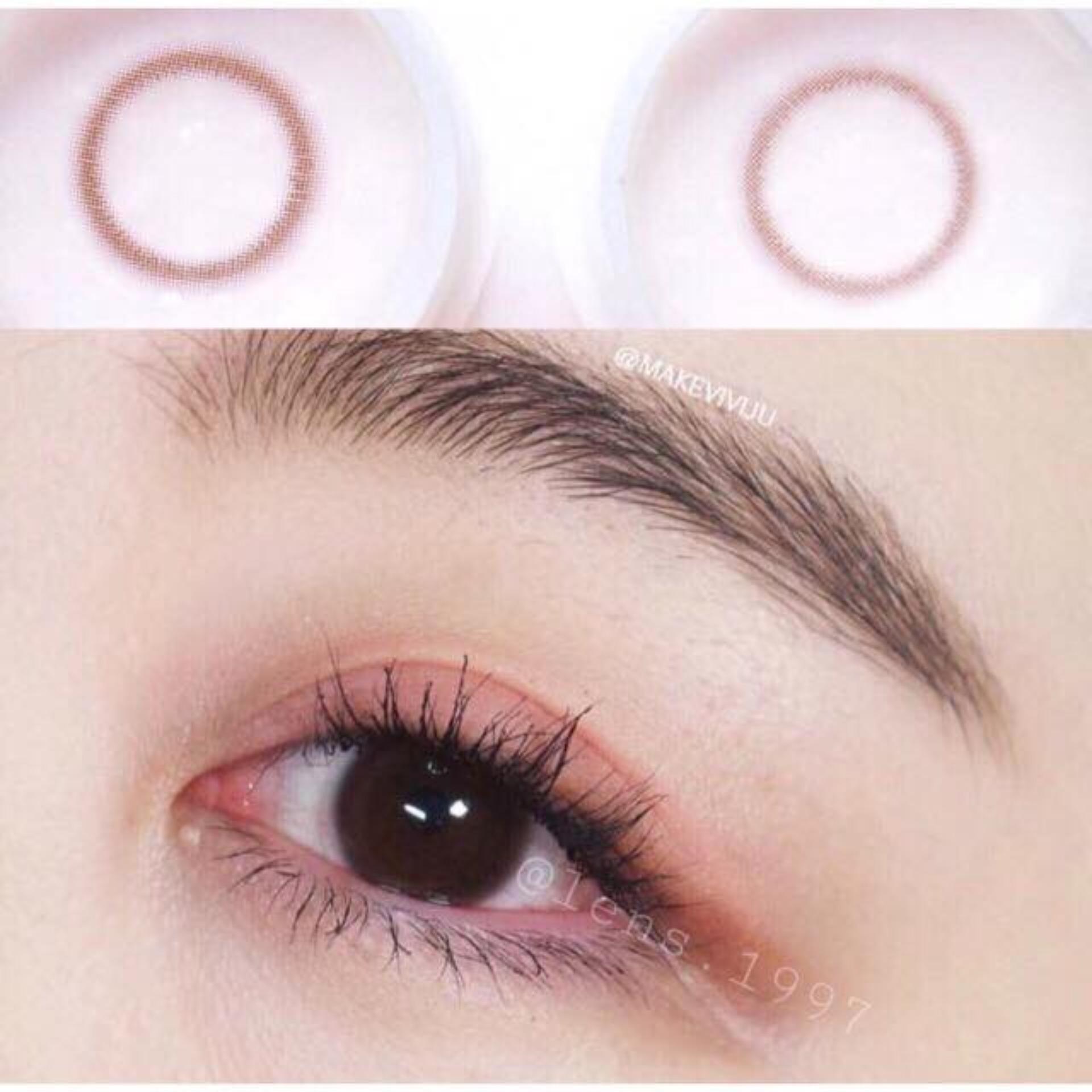 [HCM]Lens nâu tự nhiên size nhỏ