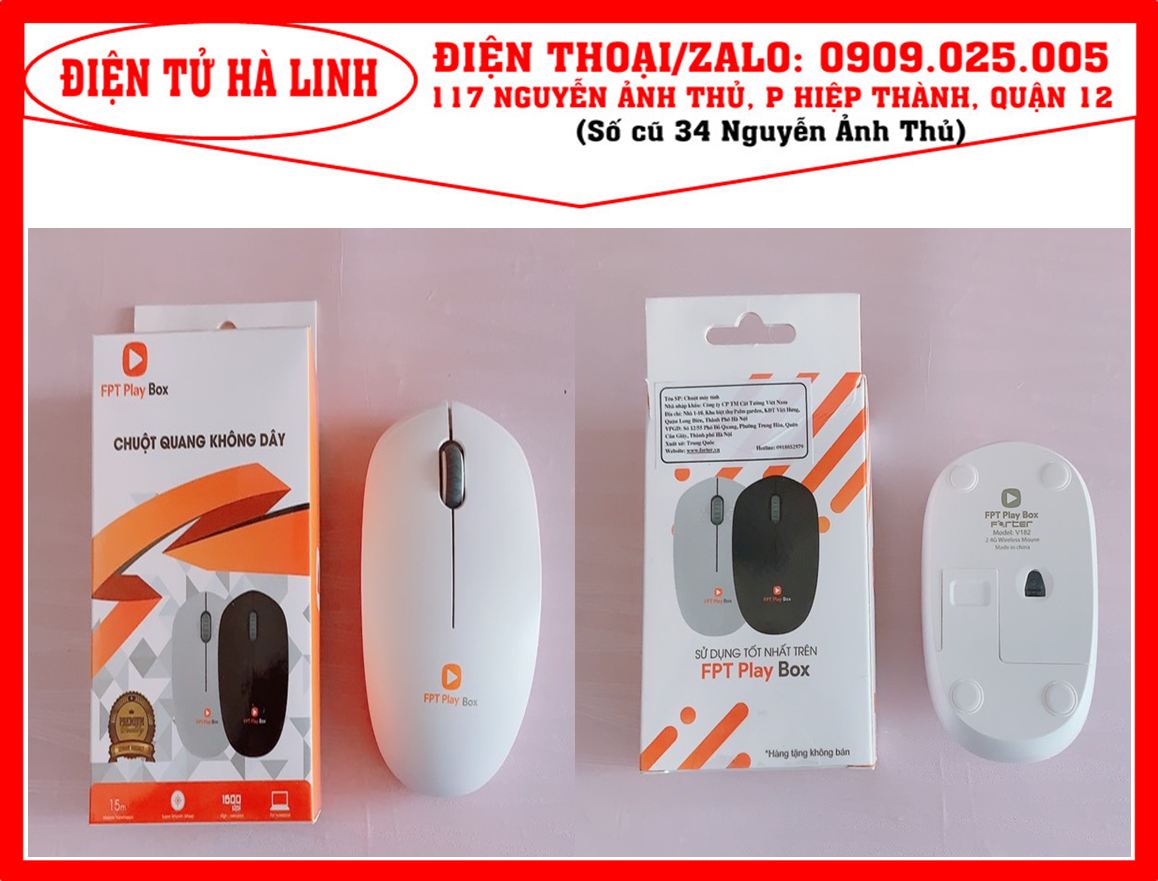 Chuột wireless không dây FPT cao cấp - hàng chính hãng