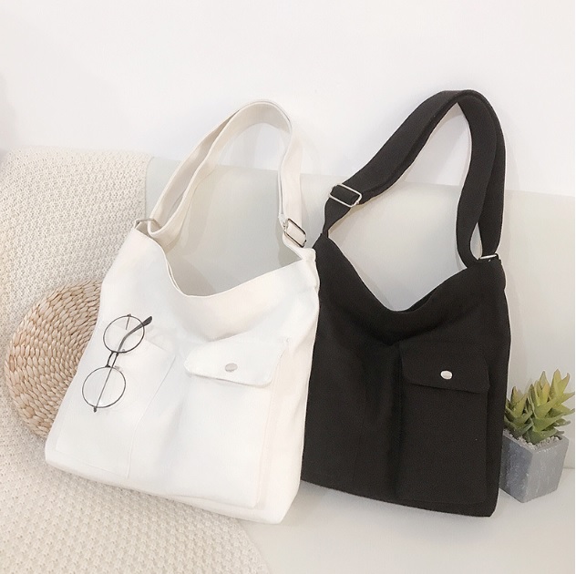 Túi Đeo Vai Thời Trang Nam Nữ Vải Canvas HARAS