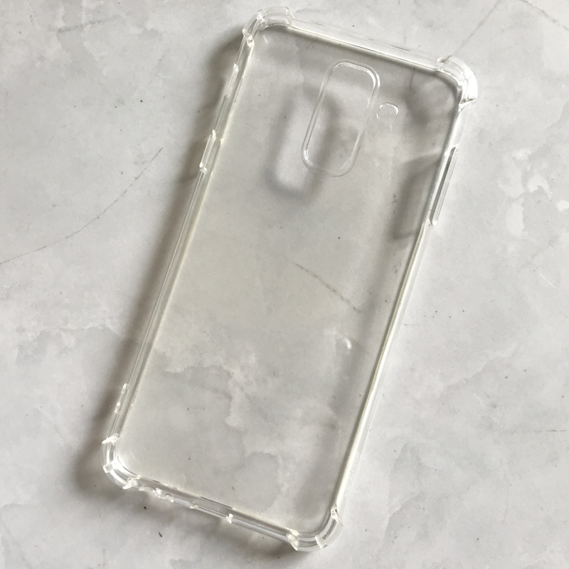 Ốp lưng samsung galaxy j8 2018 dẻo silicon chống sốc 4 cạnh cao cấp