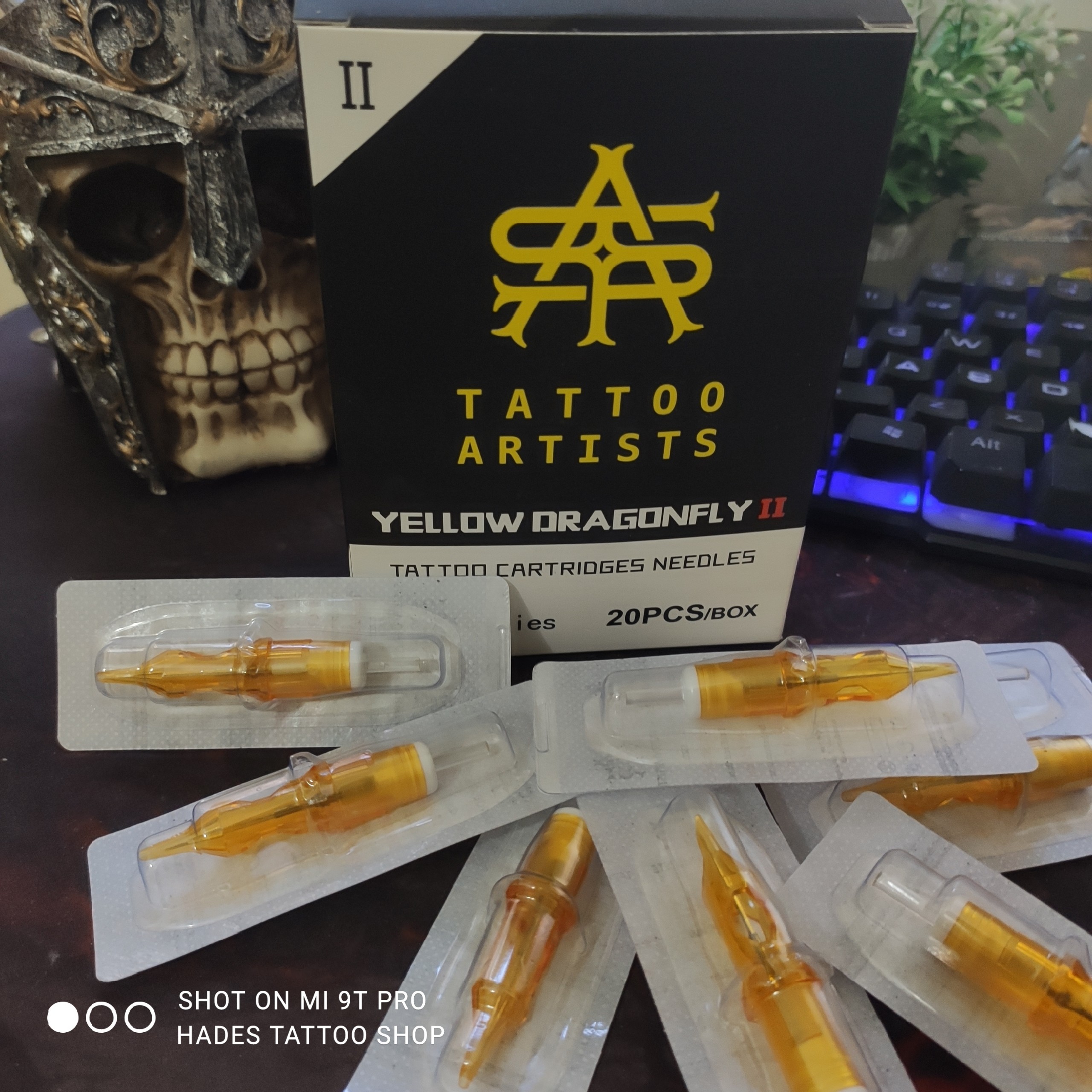 Kim xăm Pen 7RL đi nét Dragonfly ( 20 kim / 1 hộp )