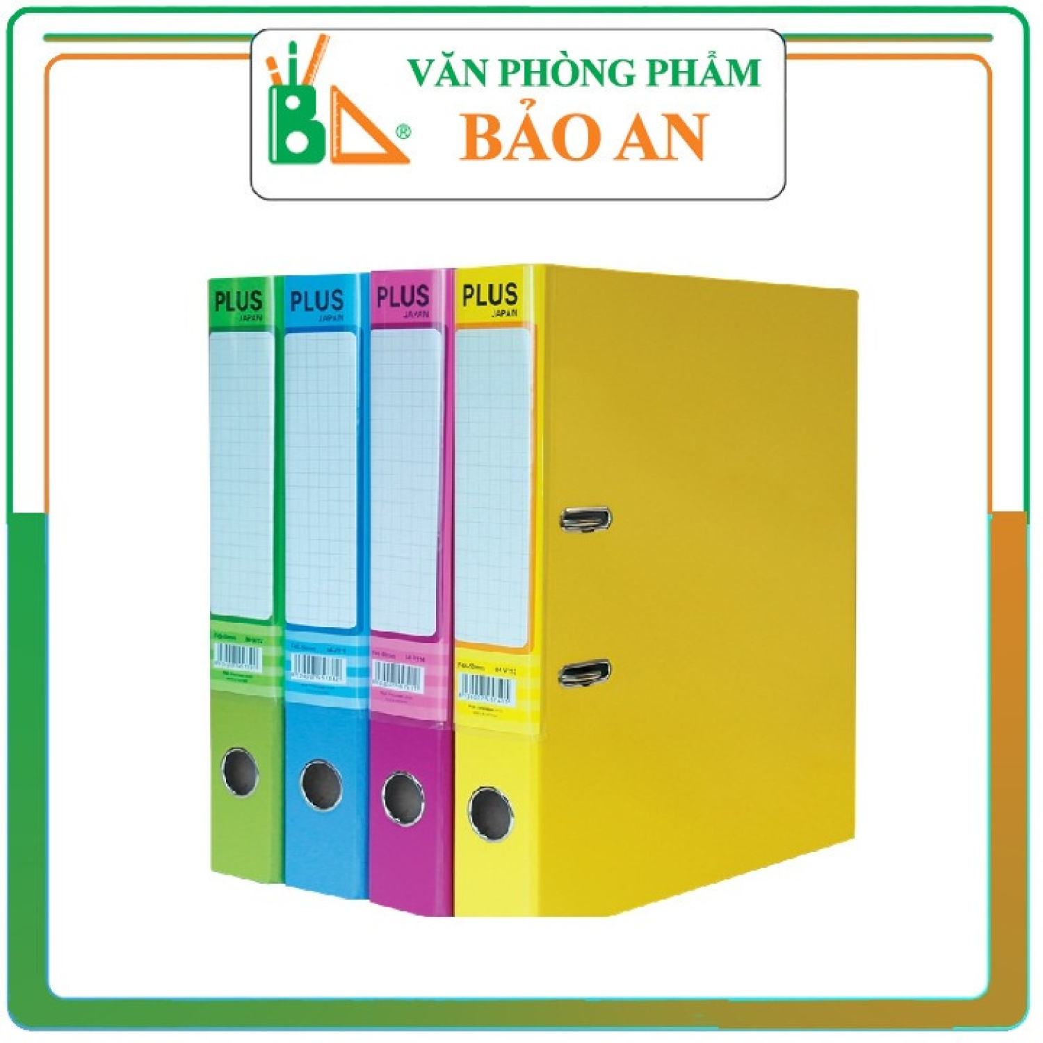 File còng bật plus 7cm khổ a4 - mua 10 tặng 1 - văn phòng phẩm bảo an