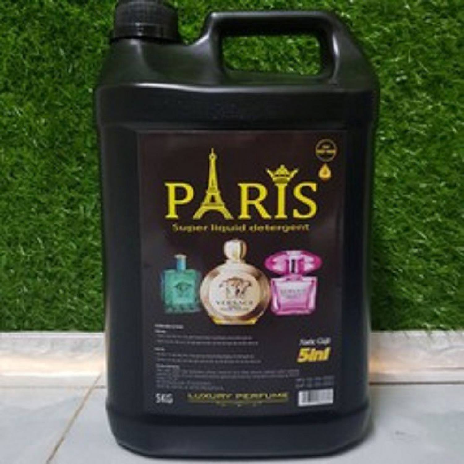 [GIÁ SỈ HCM ] 1 Thùng 4 Can Nước Giặt Paris 5000ml Siêu Thơm