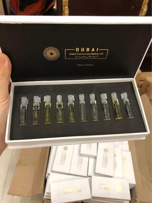 Set mini tinh dầu nước hoa Dubai 2ml chính hãng