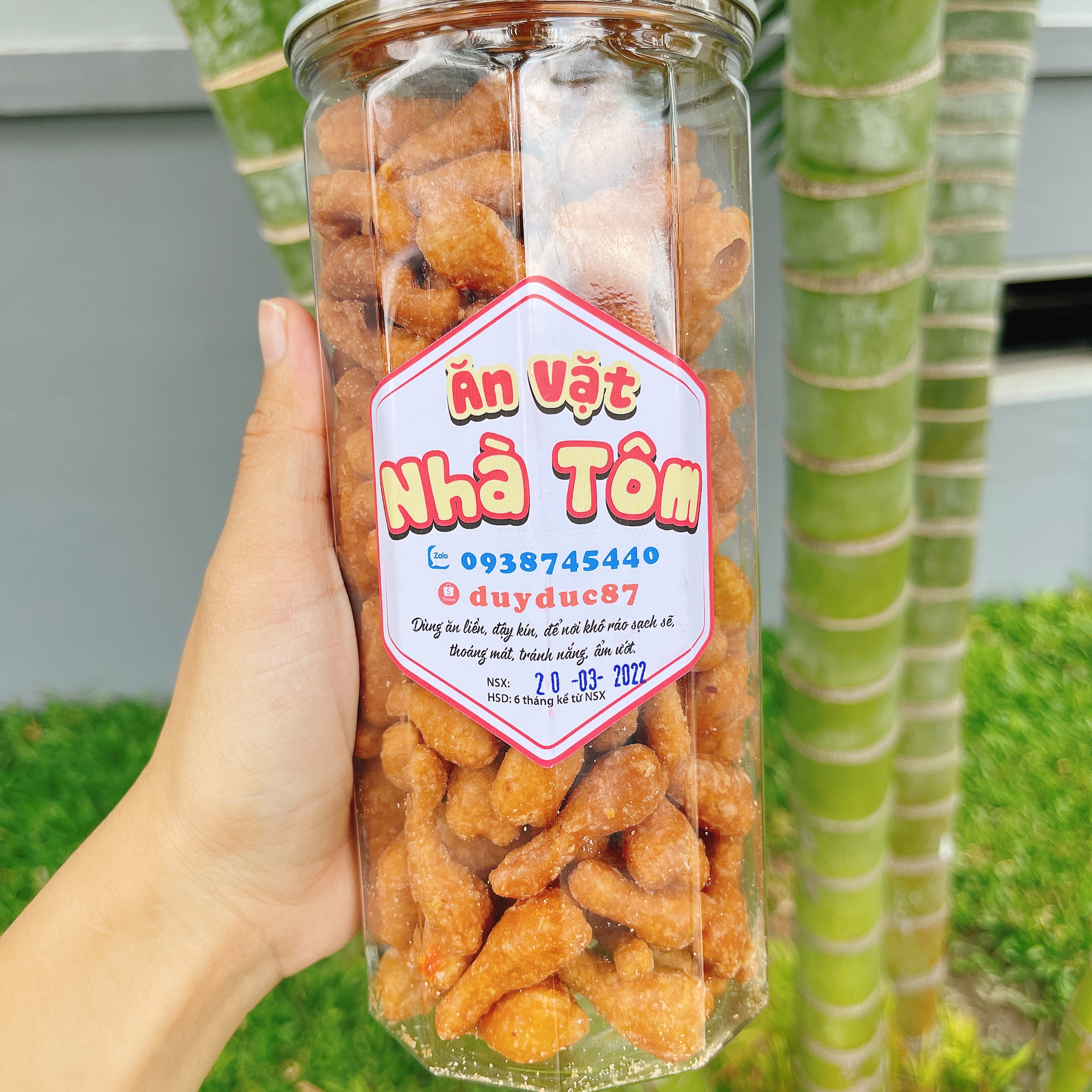 Ăn Vặt cao cấp đóng lon giá sỉ