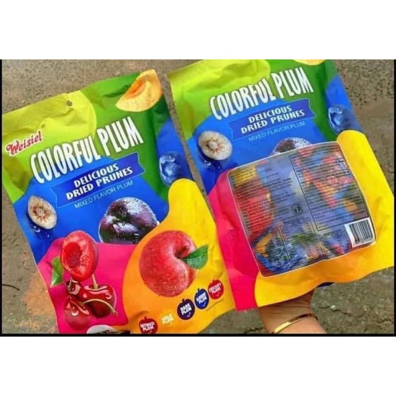Ô Mai Mix Colorful Plum Gói 408gr