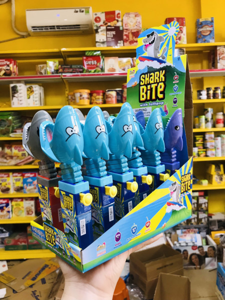[SHARK BITE] Kẹo Đồ Chơi Cá Mập SHARK BITE Dành Cho Các Bé (Giao Mẫu Ngẫu Nhiên)