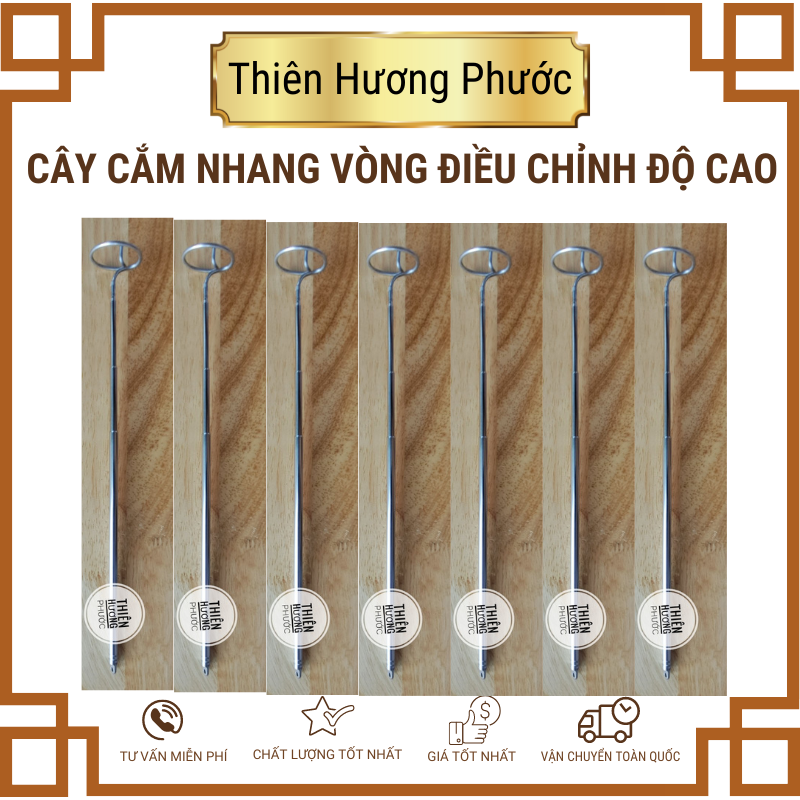 Ống đựng nhang bằng gỗ sơn mài