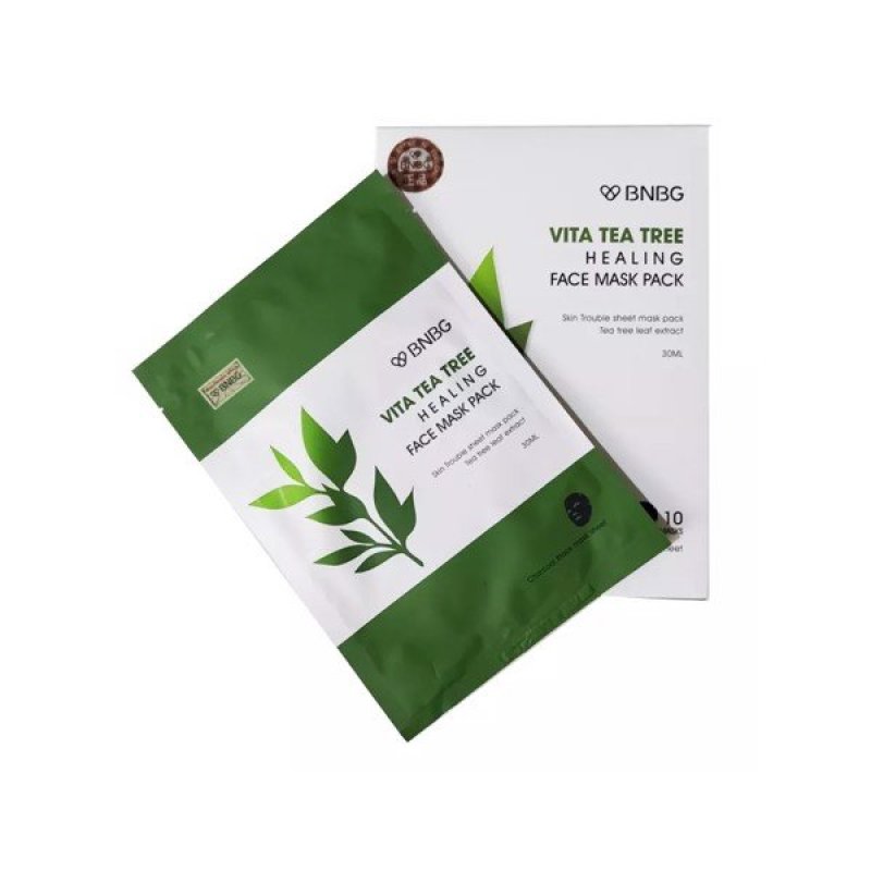 Mặt Nạ Tràm Trà Giảm Mụn BNBG Vita Tea Tree Healing Face Mask Pack 30ml nhập khẩu