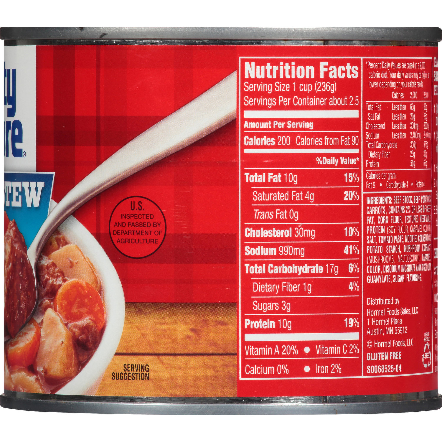🥩THỊT BÒ HẦM DINTY MOORE BEEF STEW 567G – MÓN HẦM CHUẨN MỸ TIỆN LỢI, NGON ĐẬM ĐÀ🥩