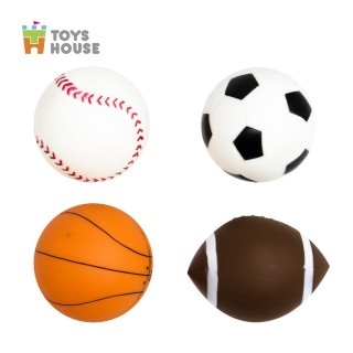 Đồ chơi nhà tắm cho bé-set 4 món hình quả bóng vô cùng dễ thương Toys House, hàng chính hãng thumbnail