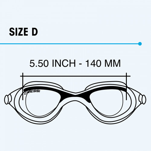 KÍNH BƠI CRESSI FLASH SWIMMING - GOGGLES MAN