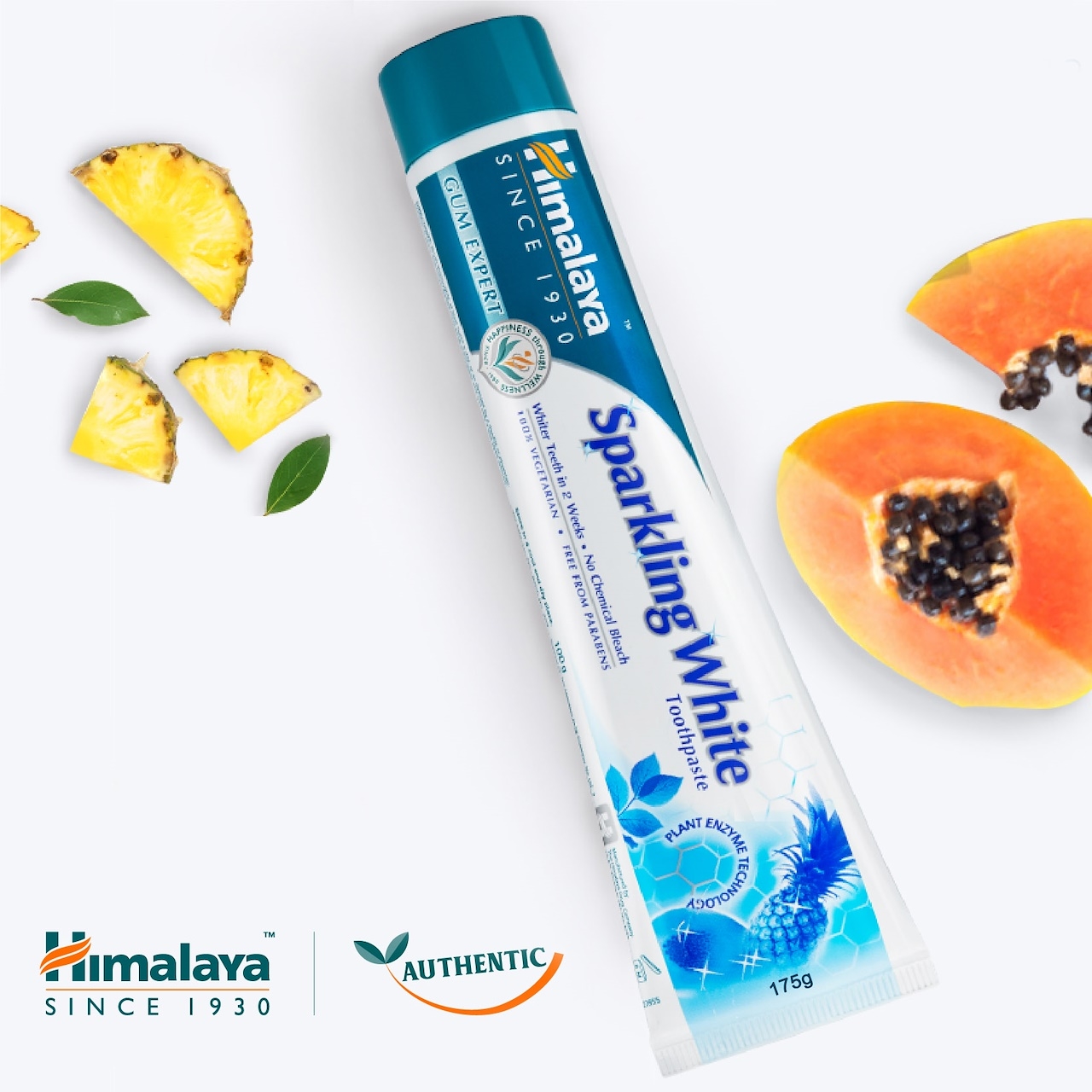 KEM ĐÁNH RĂNG TRẮNG SÁNG HIMALAYA SPARKLING WHITE TOOTHPASTE