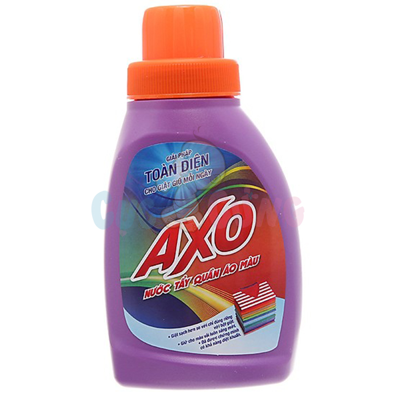 Nước tẩy AXO màu tím Hương Oải Hương 400ml
