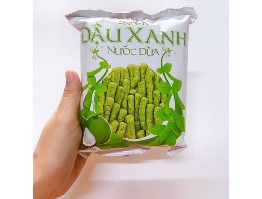 [Oishi] Snack Đậu xanh nước dừa 14g/35g (10 gói/bịch)