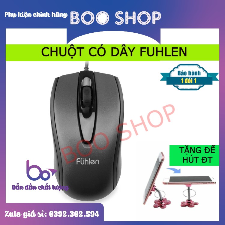 Chuột có dây Fuhlen L102 - BH 1 ĐỔI 1