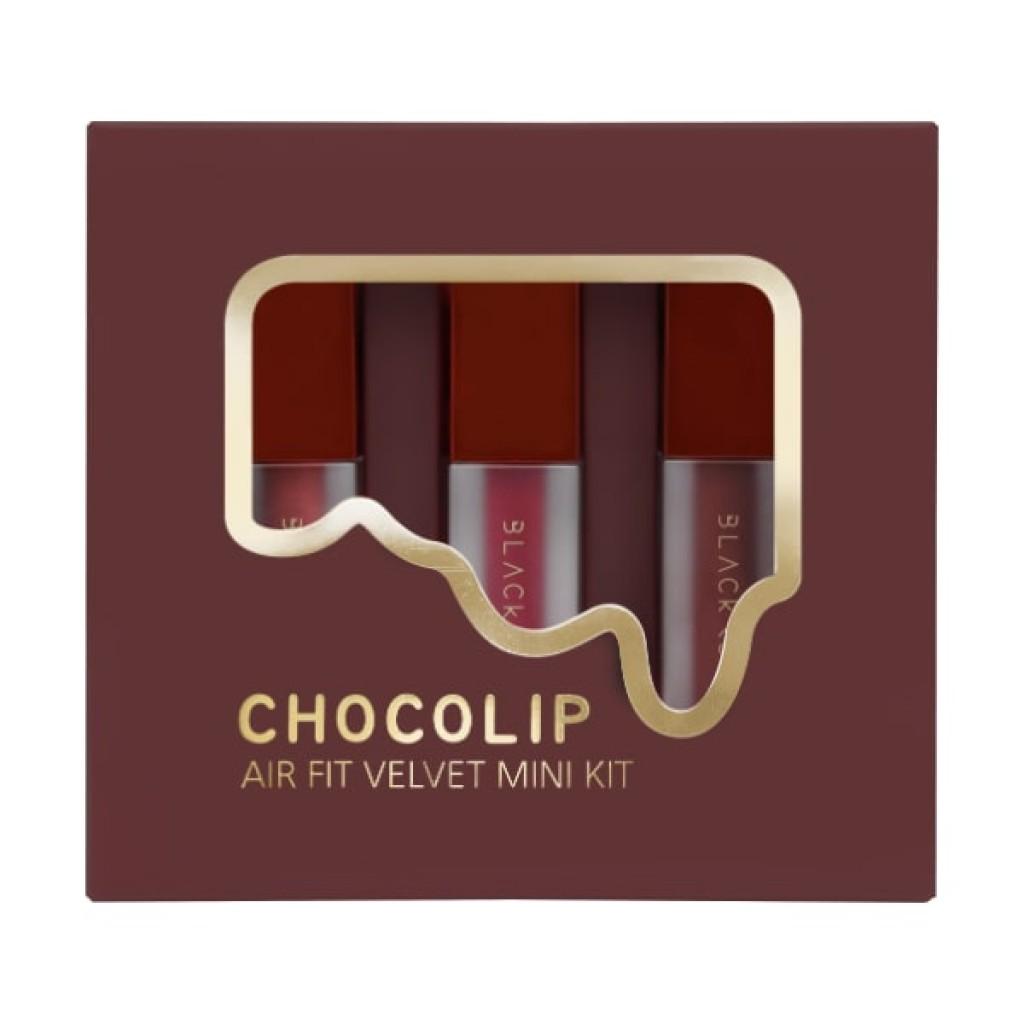 Set Son Black Rouge Air Fit Velvet Mini Kit Chocolip