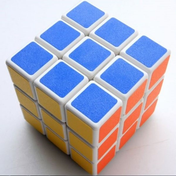 Rubik 3x3 viền trắng - Xoay trơn - Khối Rubik - Đồ chơi Rubik - Khối lập phương - Rèn luện trí não cho bé