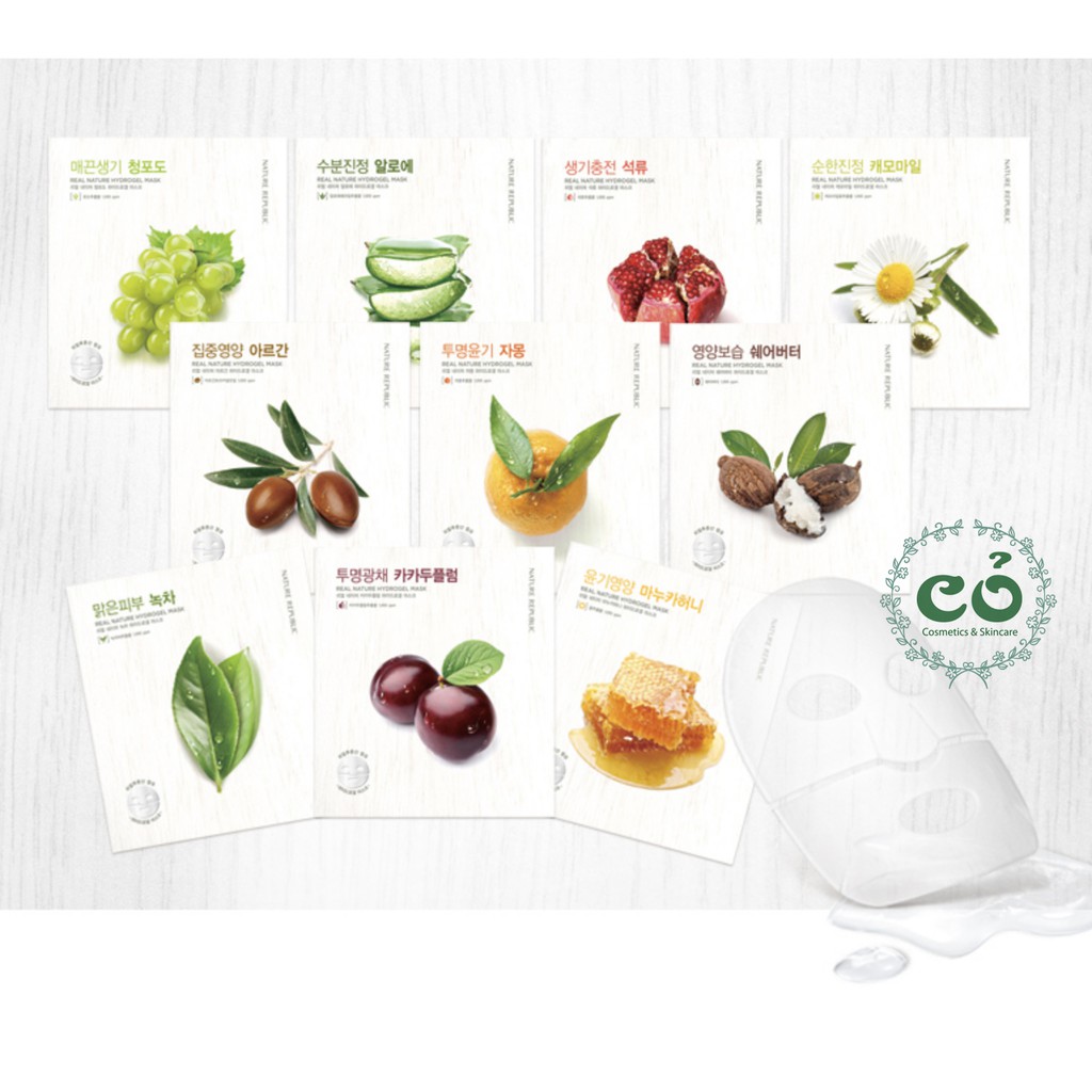 Mặt nạ giấy Nature Republic Real Nature Mask Sheet