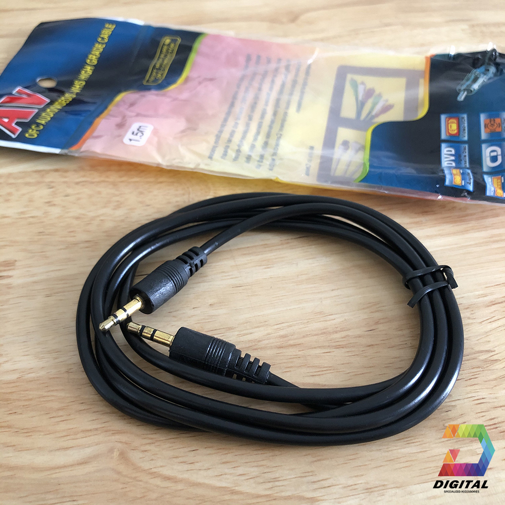 Cáp Âm Thanh 2 Đầu 3.5mm Dài 1,5 Mét